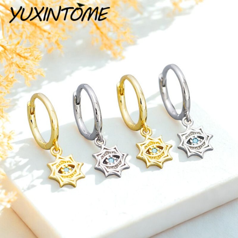 Street Fashion Earrings - 925 فضة إبرة الرجعية الكلاسيكية ثمانية