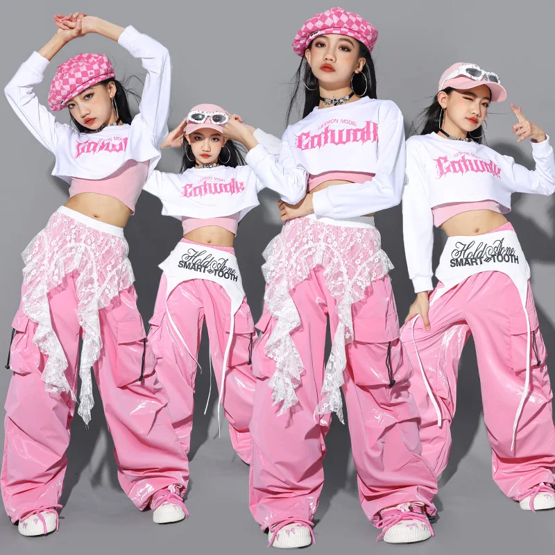 جديد Kpop ملابس رقص الجاز للفت - مراجعة Street Fashion Outfit Girl وسعره