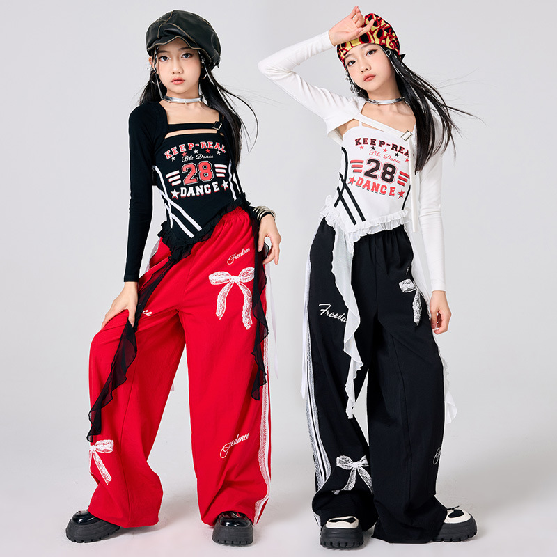 جديد الفتيات K-Pop الجاز المرح - مراجعة Street Fashion Outfit Girl وسعره