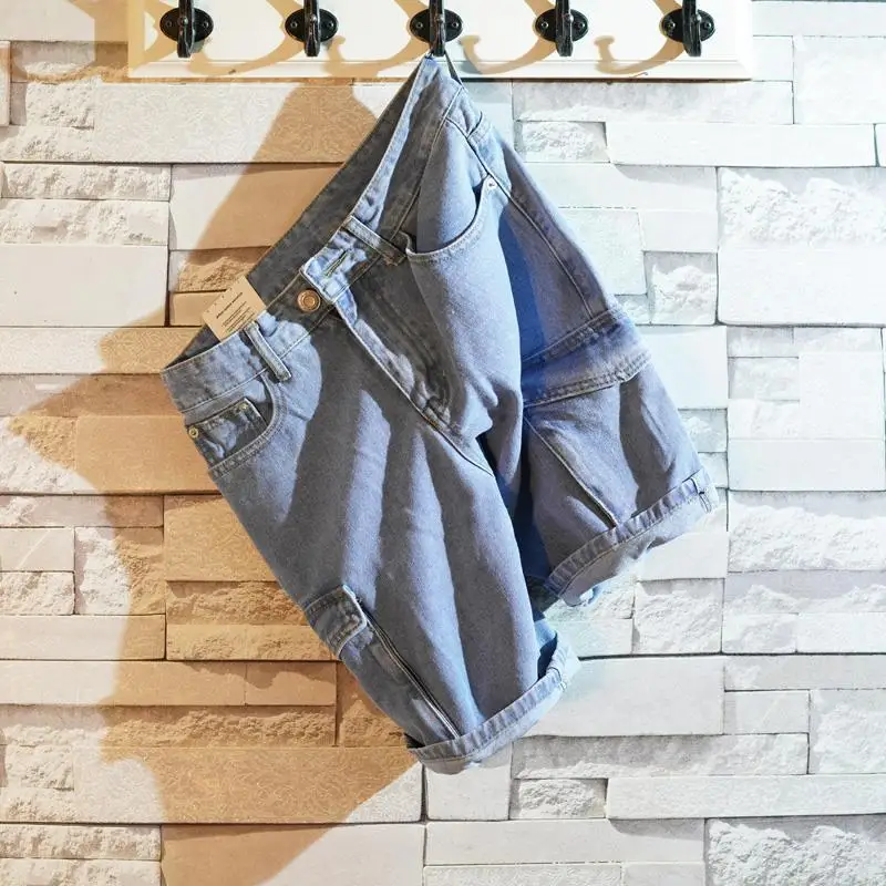 فضفاض مستقيم جينس قصير السراوي - مراجعة Street Fashion Jeans Men وسعره