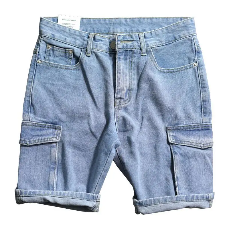 فضفاض مستقيم جينس قصير السراوي - مراجعة Street Fashion Jeans Men وسعره