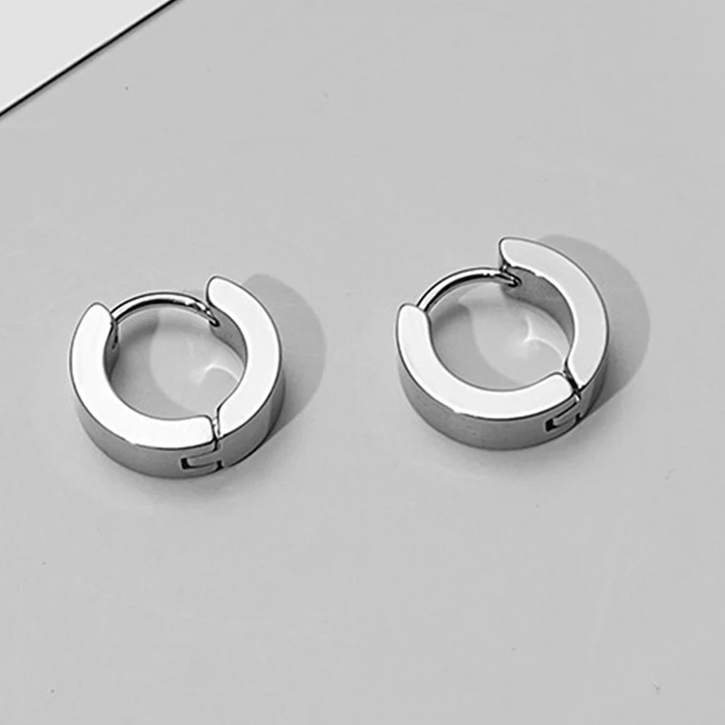 أقراط متقاطعة من الفولاذ المقا - مراجعة Street Fashion Earrings وسعره