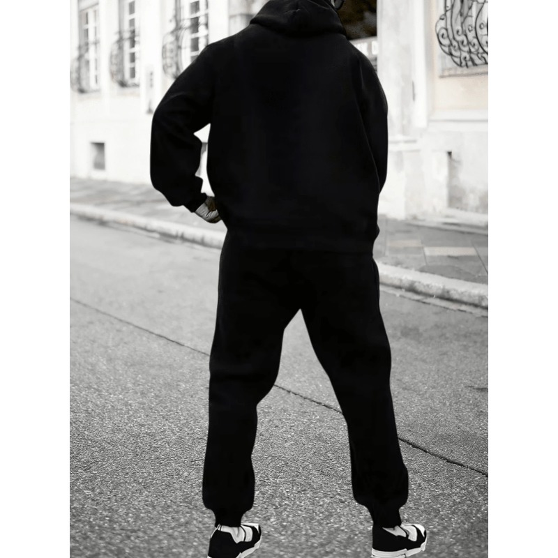 لا تيأس أبدًا - طقم رجالي مطبو - مراجعة Street Fashion Men وسعره