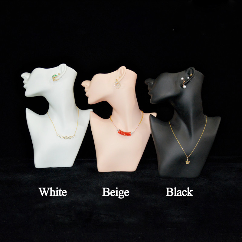 رأس مانيكان أبيض نصف وجه لعرض  - مراجعة Street Fashion Earrings وسعره