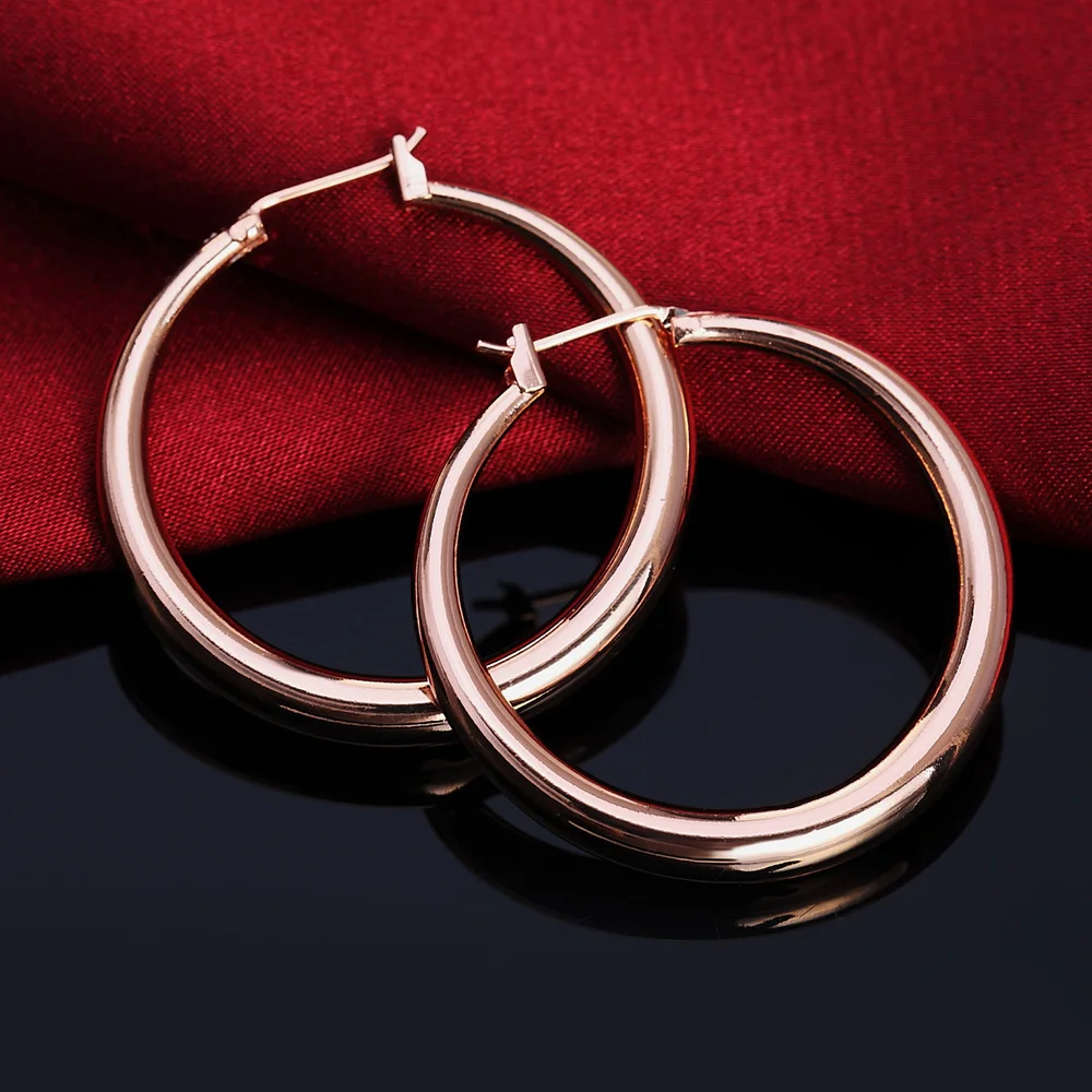 أقراط فاخرة من الفضة الإسترلين - مراجعة Street Fashion Earrings وسعره