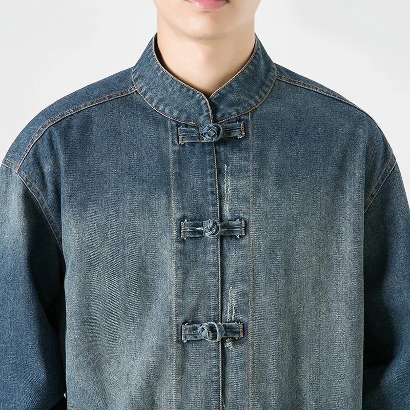 جاكيت جينز رجالي على الطراز ال - مراجعة Street Fashion Jeans Men وسعره