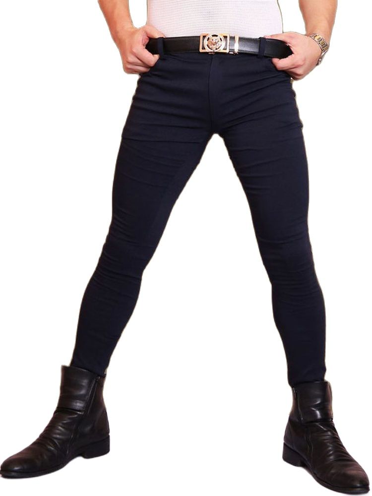 بنطال جينز جينز مطاطي للرجال ، - مراجعة Street Fashion Jeans Men وسعره