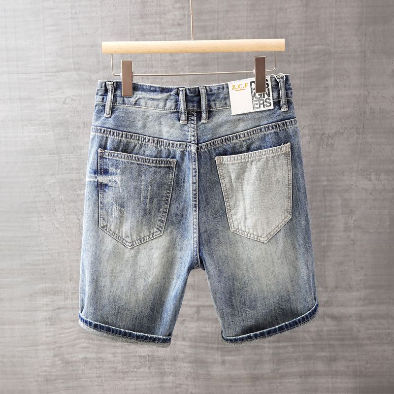 سراويل جينز قصيرة للرجال مع جي - مراجعة Street Fashion Jeans Men وسعره