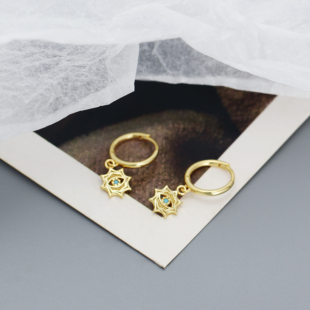 925 فضة إبرة الرجعية الكلاسيكي - مراجعة Street Fashion Earrings وسعره
