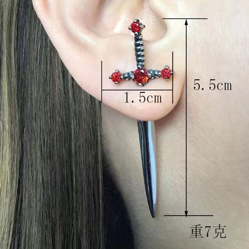 الجديد في الموضة خمر الهيب هوب - مراجعة Street Fashion Earrings وسعره