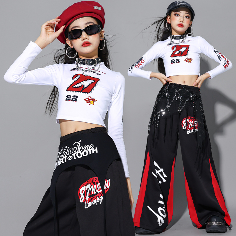 ملابس رقص الجاز للفتيات 2025،  - مراجعة Street Fashion Outfit Girl وسعره