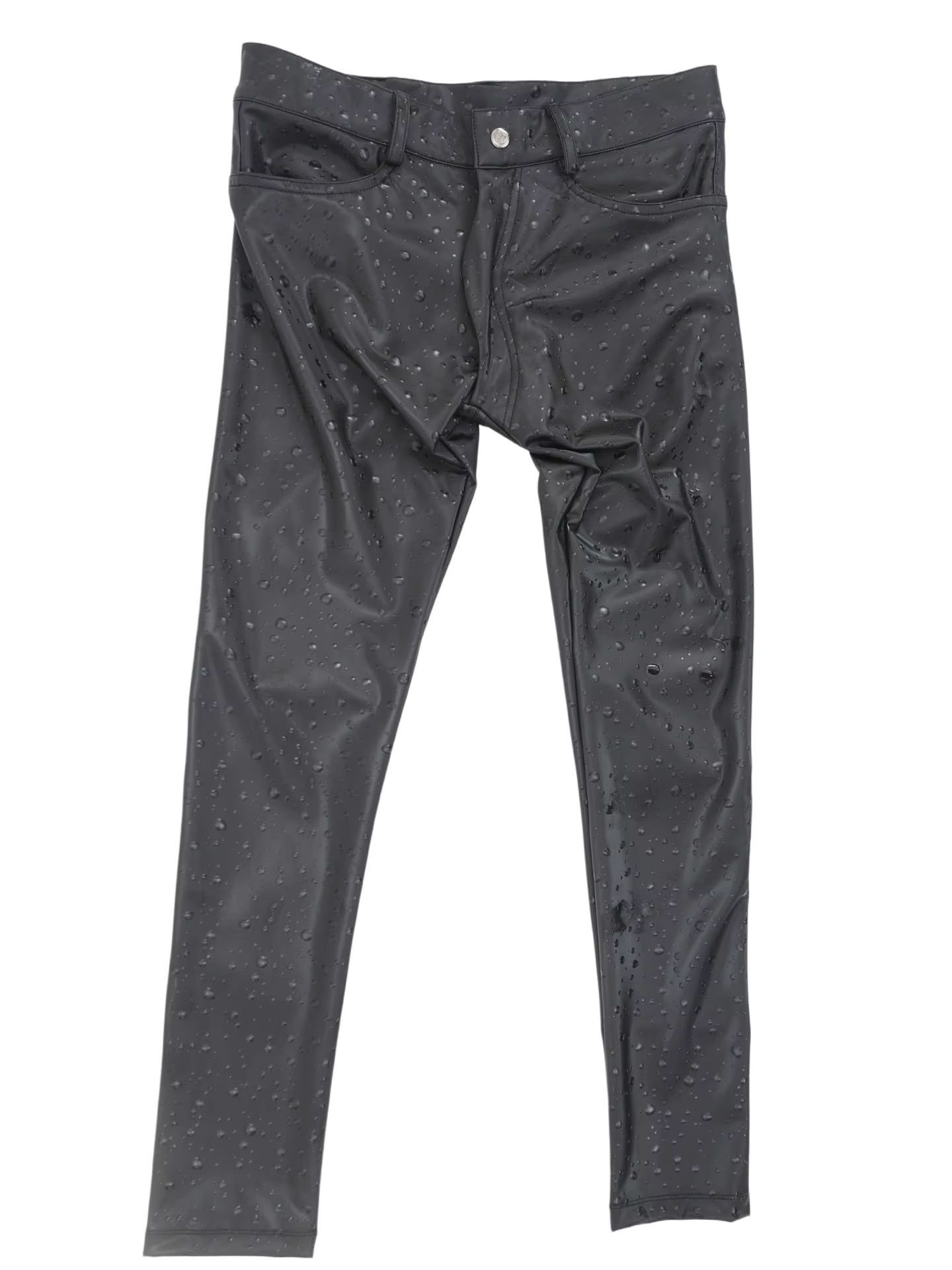 بنطلون جينز ضيق من الجلد الصنا - مراجعة Street Fashion Jeans Men وسعره