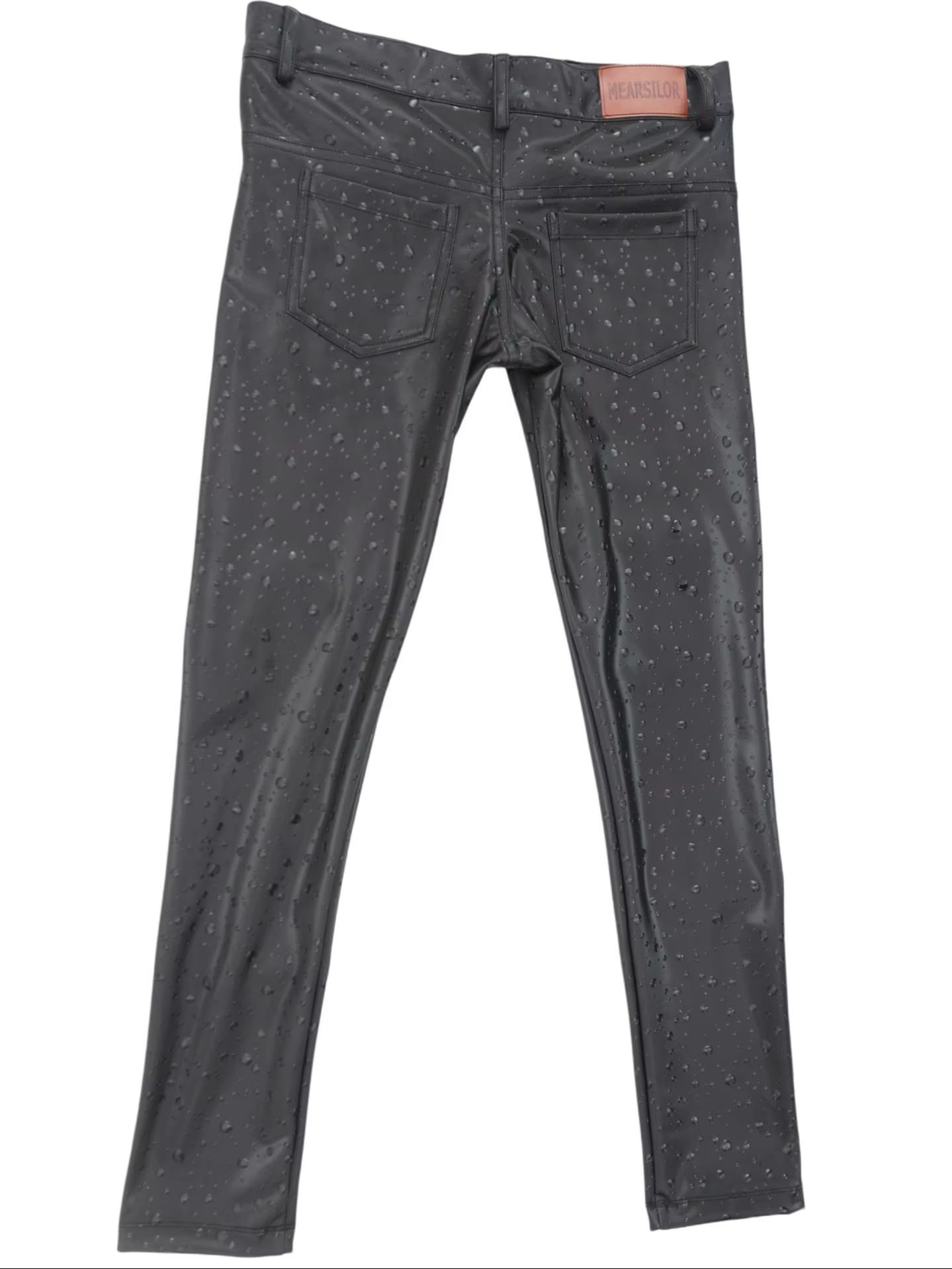 بنطلون جينز ضيق من الجلد الصنا - مراجعة Street Fashion Jeans Men وسعره