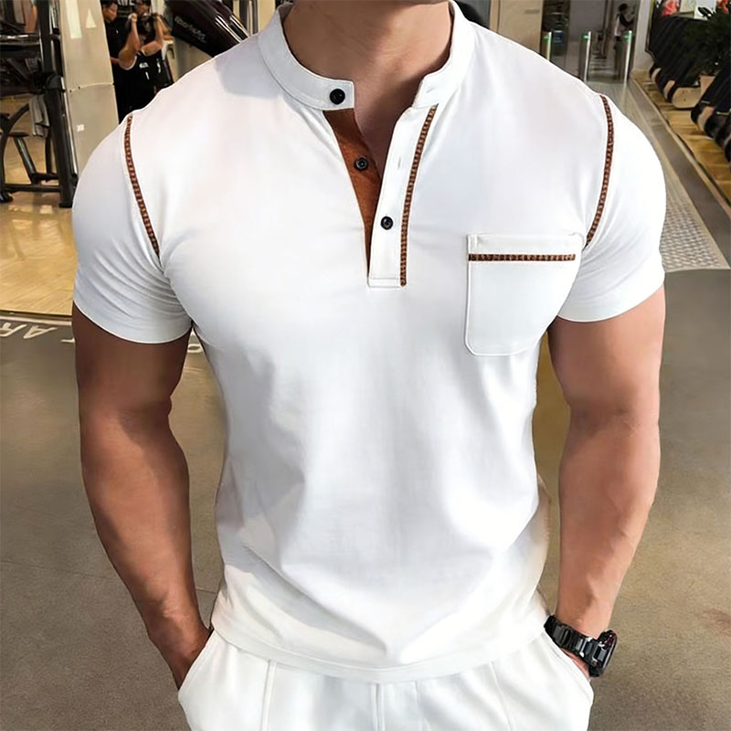 قميص بولو رجالي جديد للصيف بيا - مراجعة Street Fashion Men وسعره